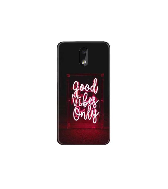 Good Vibes Only Mobile Back Case for Nokia 2.2 (Design - 354) Good Vibes Only Mobile Back Case for Nokia 2.2 (Design - 354)