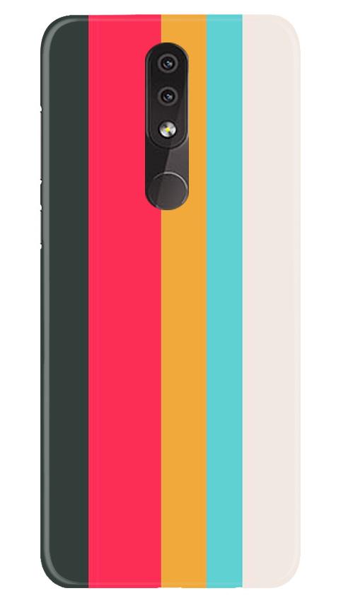 Color Pattern Mobile Back Case for Nokia 6.1 Plus (Design - 369) Color Pattern Mobile Back Case for Nokia 6.1 Plus (Design - 369)