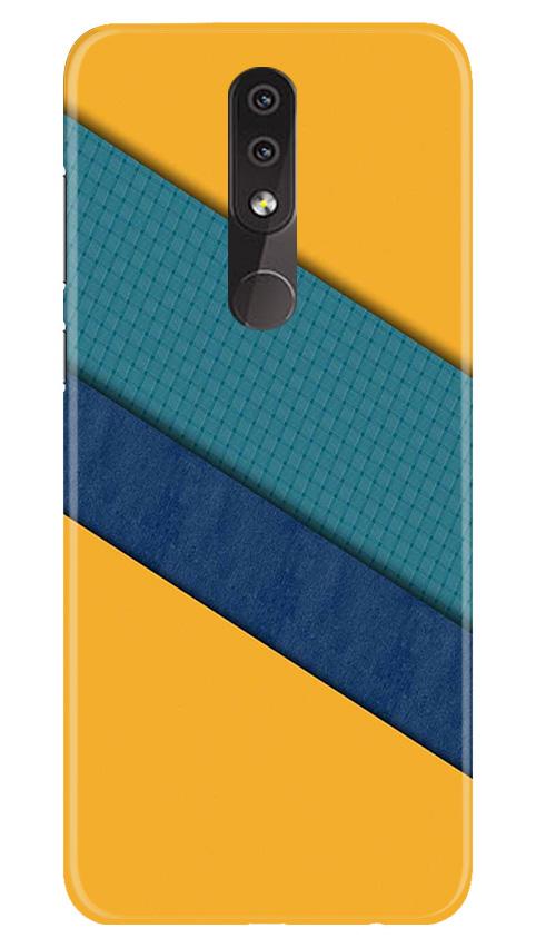 Diagonal Pattern Mobile Back Case for Nokia 3.2 (Design - 370) Diagonal Pattern Mobile Back Case for Nokia 3.2 (Design - 370)