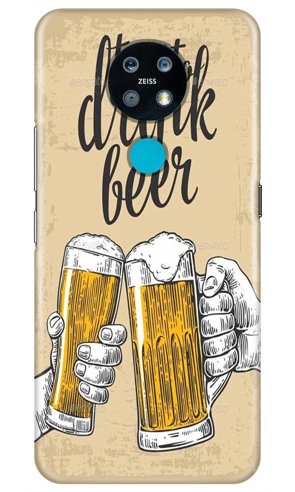 Drink Beer Mobile Back Case for Nokia 6.2 (Design - 328) Drink Beer Mobile Back Case for Nokia 6.2 (Design - 328)