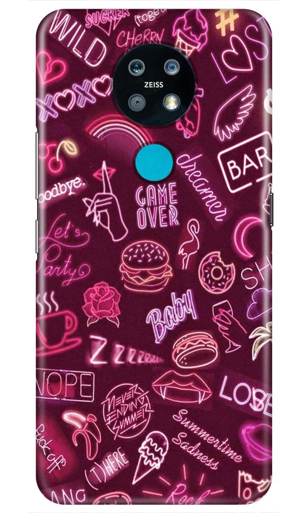 Party Theme Mobile Back Case for Nokia 7.2 (Design - 392) Party Theme Mobile Back Case for Nokia 7.2 (Design - 392)