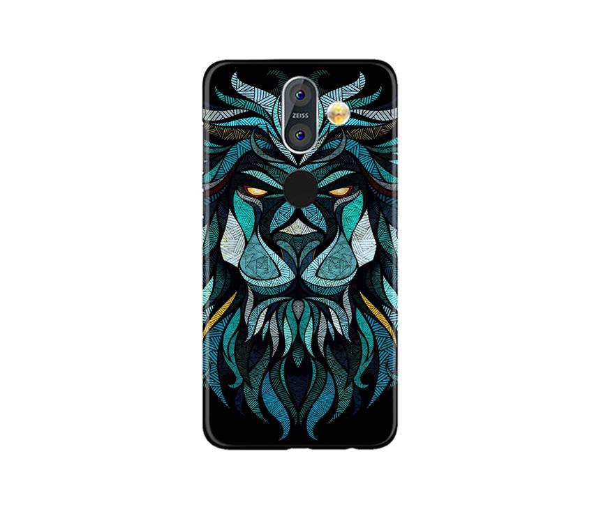 Lion Mobile Back Case for Nokia 8.1 (Design - 314) Lion Mobile Back Case for Nokia 8.1 (Design - 314)