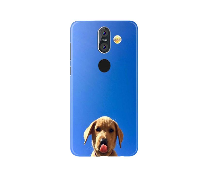 Dog Mobile Back Case for Nokia 8.1 (Design - 332) Dog Mobile Back Case for Nokia 8.1 (Design - 332)