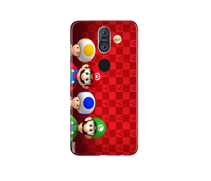 Mario Mobile Back Case for Nokia 8.1 (Design - 337) Mario Mobile Back Case for Nokia 8.1 (Design - 337)