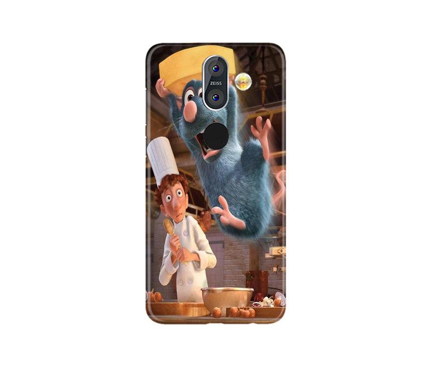 Ratatouille Mobile Back Case for Nokia 8.1 (Design - 347) Ratatouille Mobile Back Case for Nokia 8.1 (Design - 347)