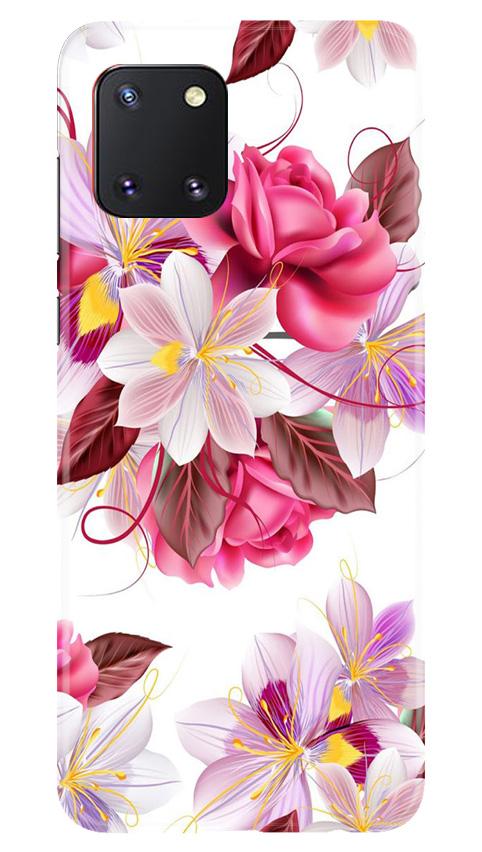 Beautiful flowers Mobile Back Case for Samsung Note 10 Lite (Design - 23) Beautiful flowers Case for Samsung Note 10 Lite