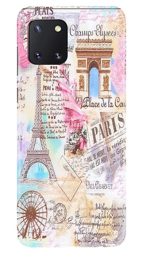 Paris Eiftel Tower Mobile Back Case for Samsung Note 10 Lite (Design - 54) Paris Eiftel Tower Case for Samsung Note 10 Lite