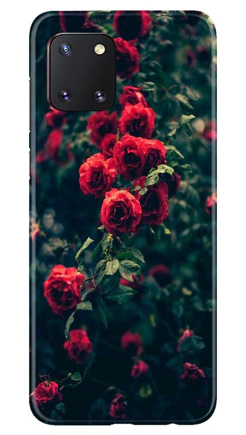 Red Rose Mobile Back Case for Samsung Note 10 Lite (Design - 66) Red Rose Case for Samsung Note 10 Lite