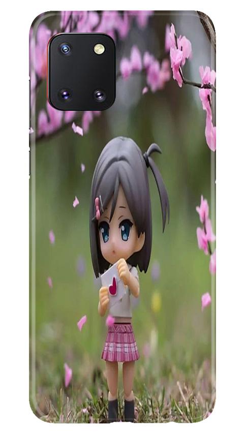 Cute Girl Mobile Back Case for Samsung Note 10 Lite (Design - 92) Cute Girl Case for Samsung Note 10 Lite