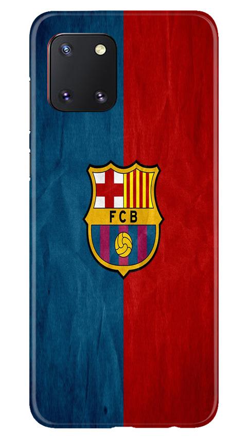 FCB Football Mobile Back Case for Samsung Note 10 Lite (Design - 123) FCB Football Case for Samsung Note 10 Lite (Design - 123)