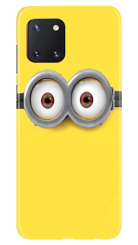 Minions Mobile Back Case for Samsung Note 10 Lite (Design - 128) Minions Case for Samsung Note 10 Lite (Design - 128)