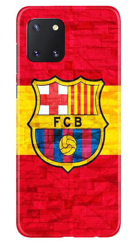 FCB Football Mobile Back Case for Samsung Note 10 Lite (Design - 174) FCB Football Case for Samsung Note 10 Lite (Design - 174)