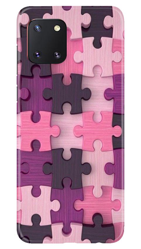 Puzzle Mobile Back Case for Samsung Note 10 Lite (Design - 199) Puzzle Case for Samsung Note 10 Lite (Design - 199)