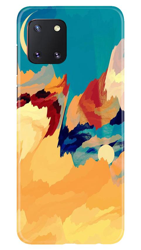 Modern Art Mobile Back Case for Samsung Note 10 Lite (Design - 236) Modern Art Case for Samsung Note 10 Lite (Design No. 236)
