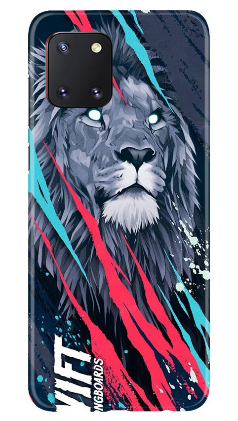 Lion Mobile Back Case for Samsung Note 10 Lite (Design - 278) Lion Case for Samsung Note 10 Lite (Design No. 278)