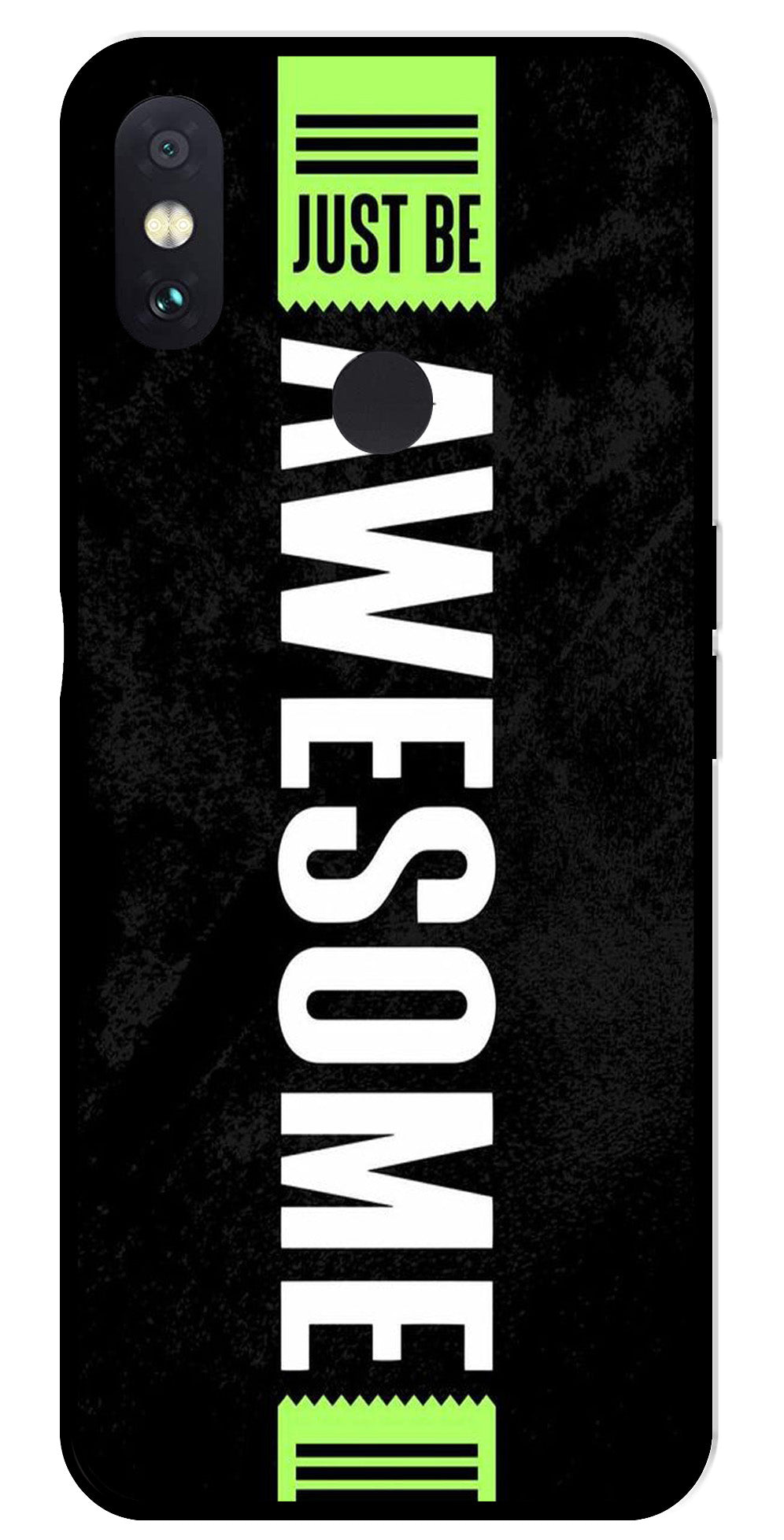 Awesome Metal Mobile Case for Redmi Note 5 Pro Awesome Metal Mobile Case for Redmi Note 5 Pro (Design No -33)