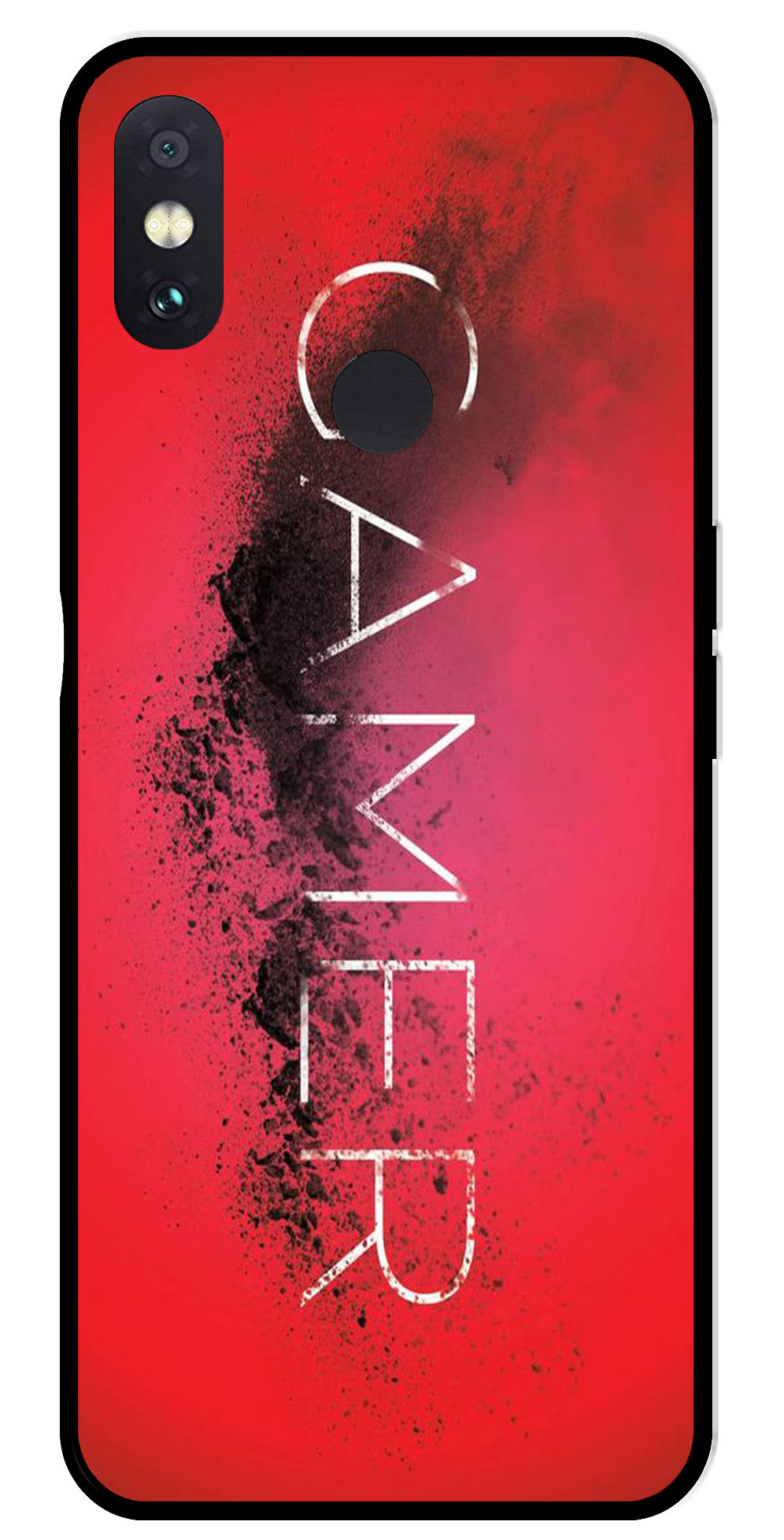 Gamer Pattern Metal Mobile Case for Redmi Note 5 Pro Gamer Pattern Metal Mobile Case for Redmi Note 5 Pro (Design No -41)