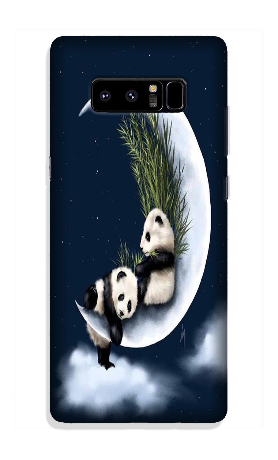 Panda Moon Mobile Back Case for Galaxy Note 8 (Design - 318) Panda Moon Mobile Back Case for Galaxy Note 8 (Design - 318)