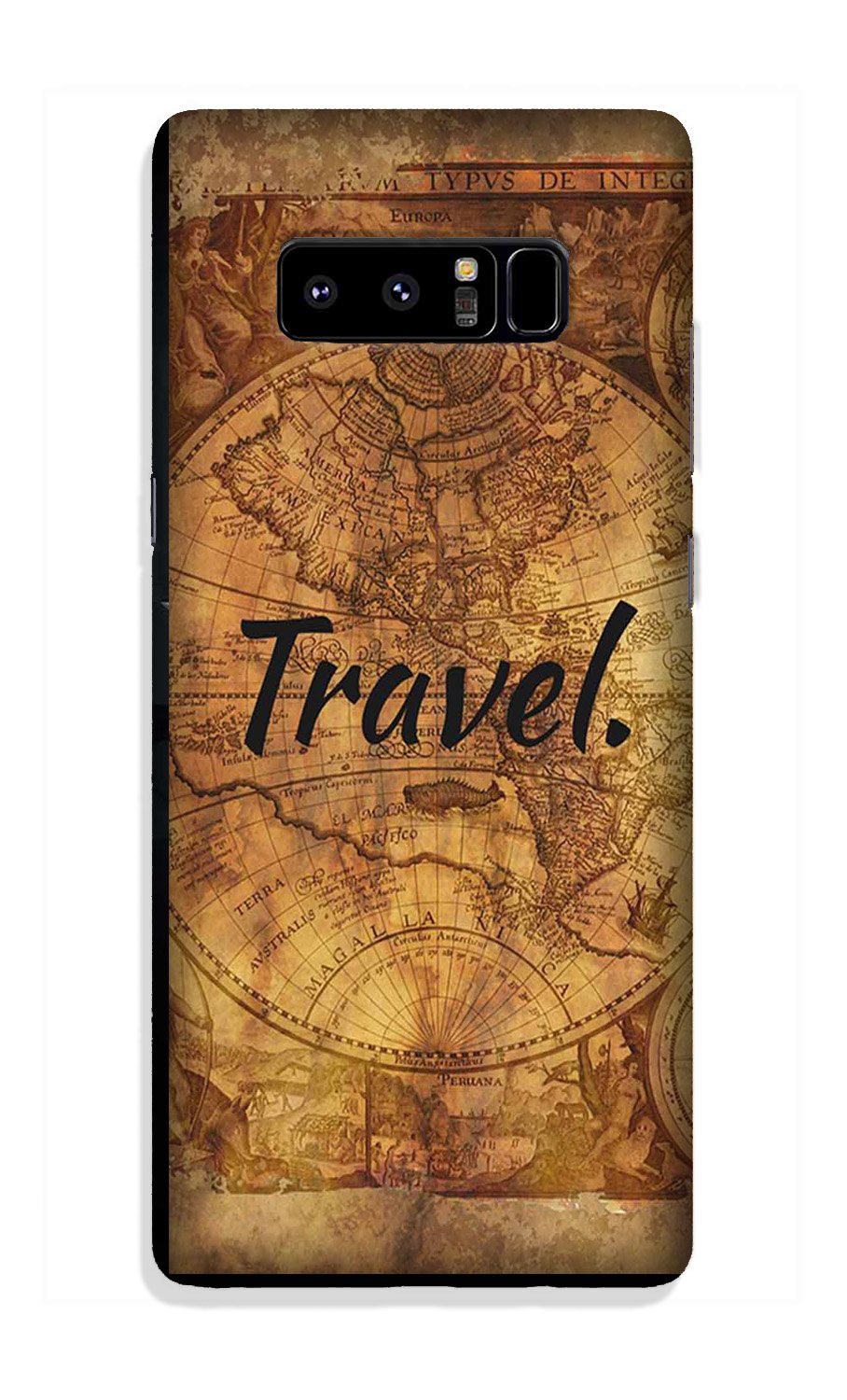 Travel Mobile Back Case for Galaxy Note 8 (Design - 375) Travel Mobile Back Case for Galaxy Note 8 (Design - 375)