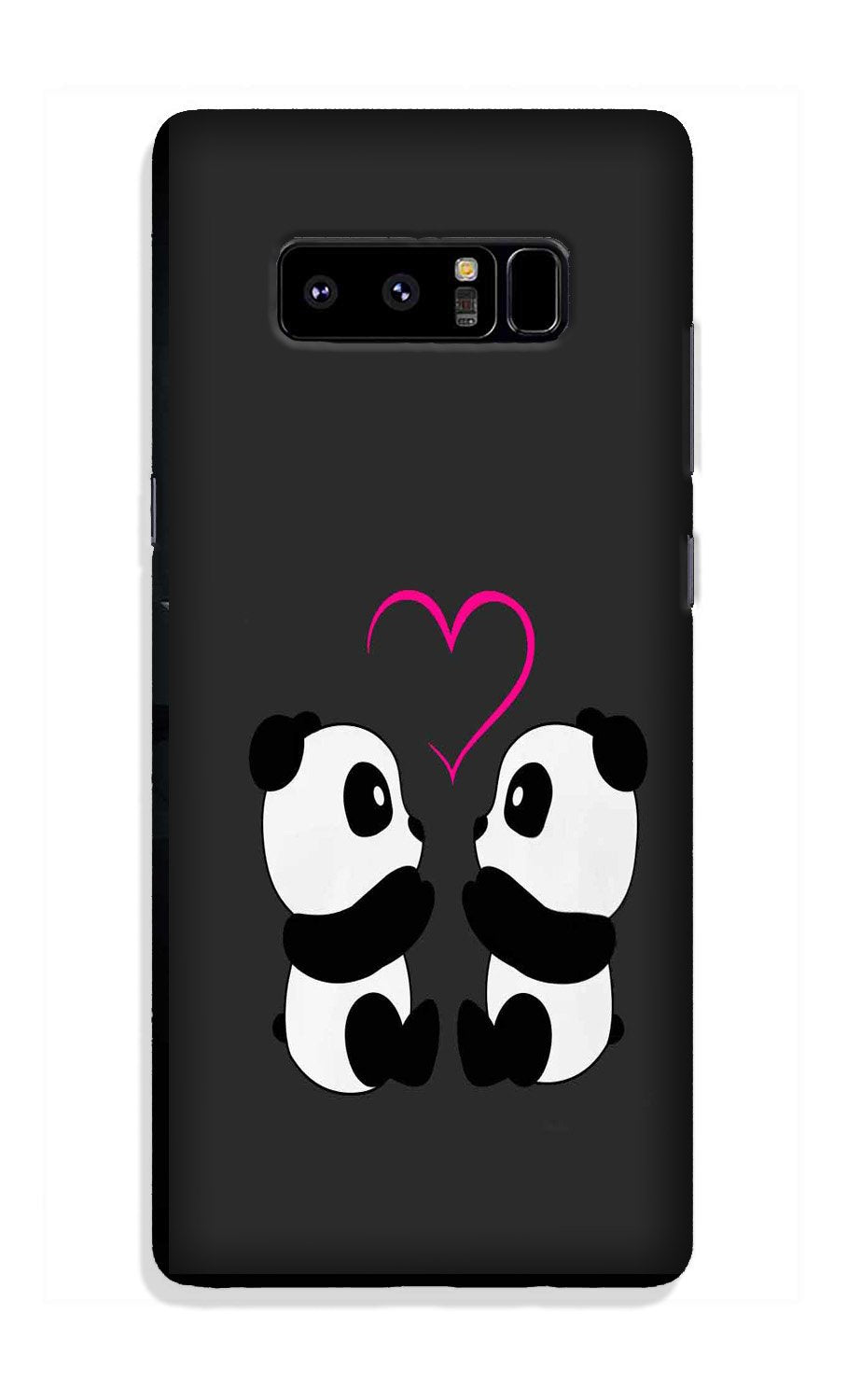 Panda Love Mobile Back Case for Galaxy Note 8 (Design - 398) Panda Love Mobile Back Case for Galaxy Note 8 (Design - 398)