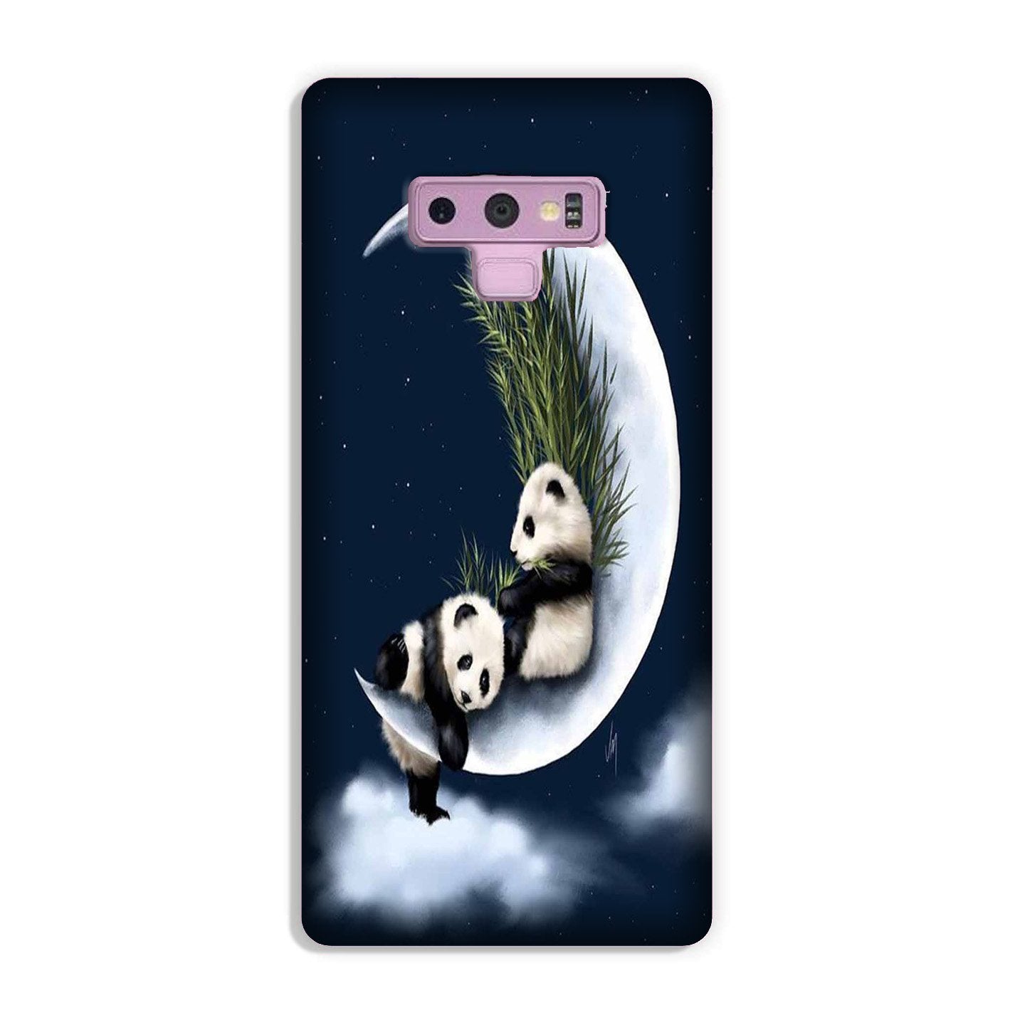 Panda Moon Mobile Back Case for Galaxy Note 9(Design - 318)