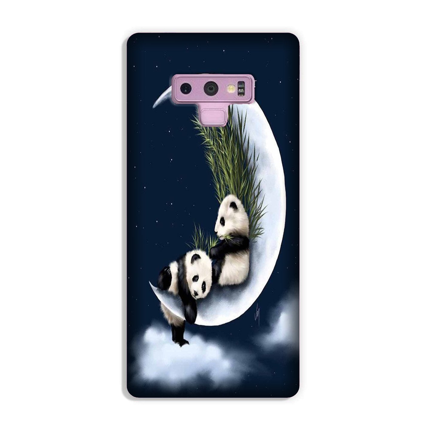 Panda Moon Mobile Back Case for Galaxy Note 9 (Design - 318) Panda Moon Mobile Back Case for Galaxy Note 9 (Design - 318)