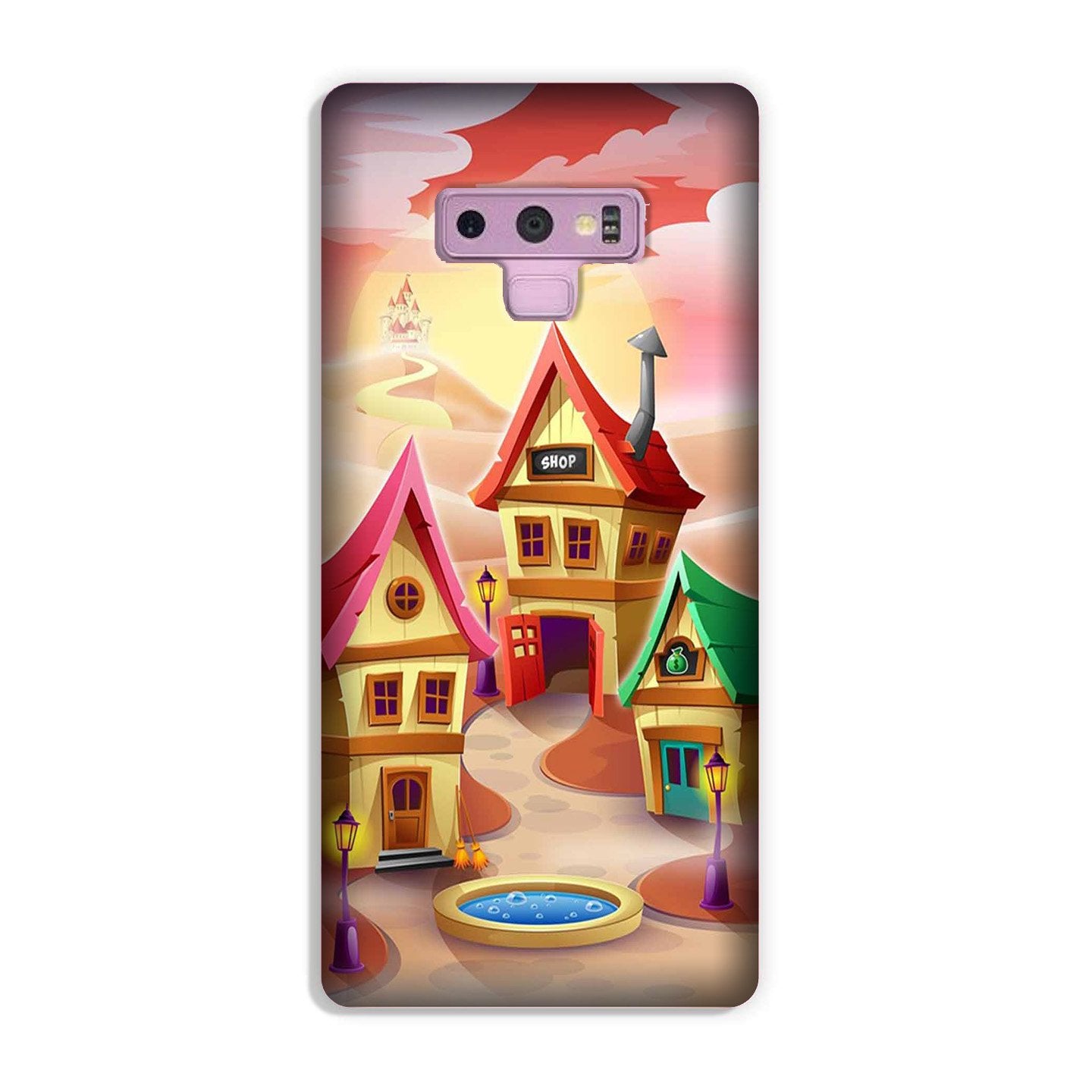 Sweet Home Mobile Back Case for Galaxy Note 9(Design - 338)