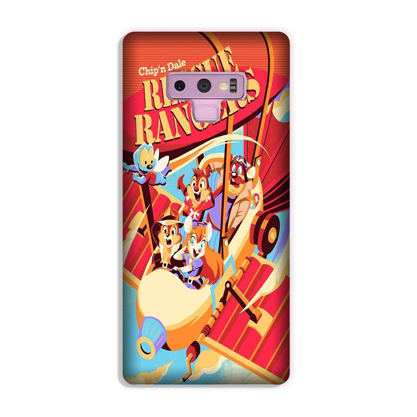 Rescue Rangers Mobile Back Case for Galaxy Note 9(Design - 341)