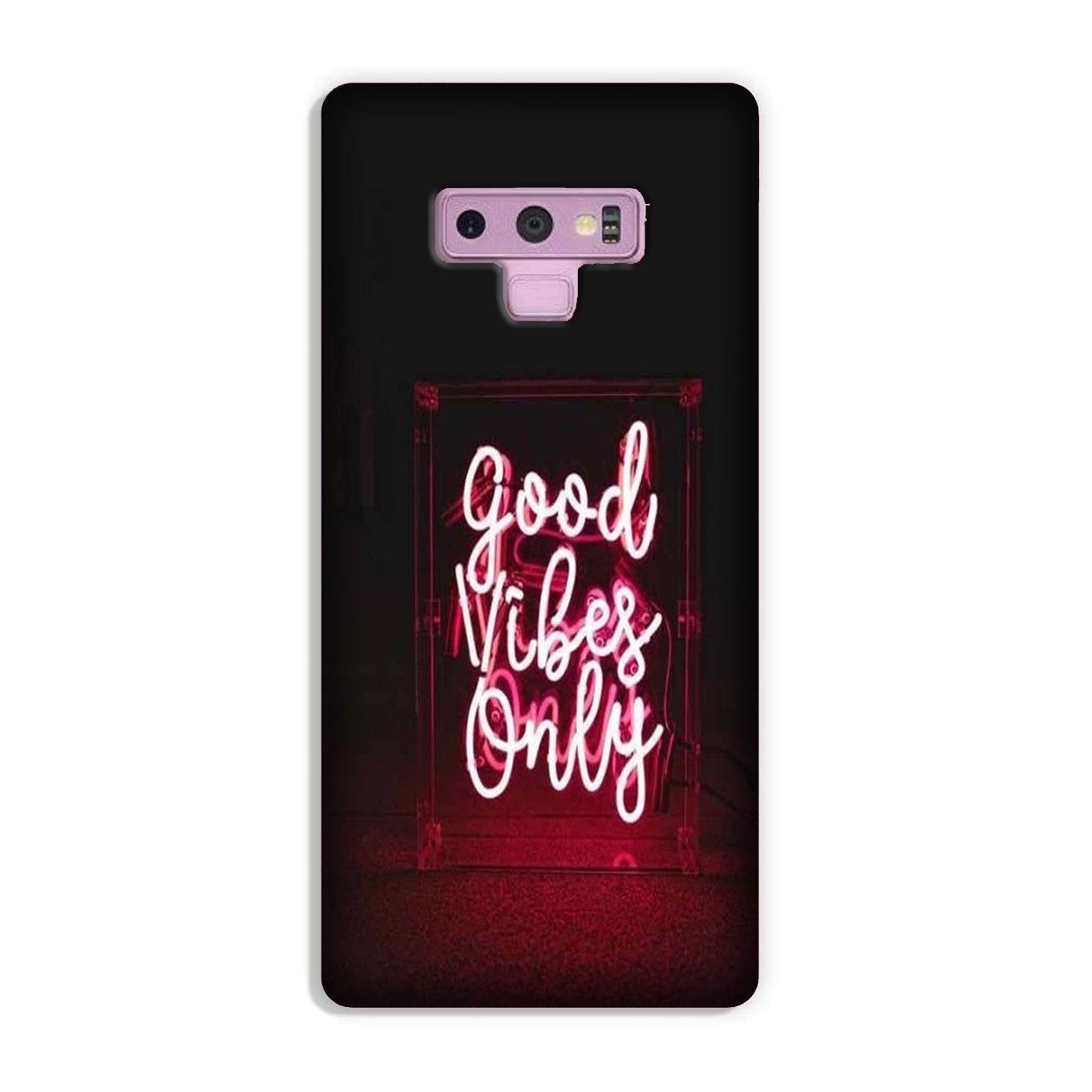 Good Vibes Only Mobile Back Case for Galaxy Note 9 (Design - 354) Good Vibes Only Mobile Back Case for Galaxy Note 9 (Design - 354)