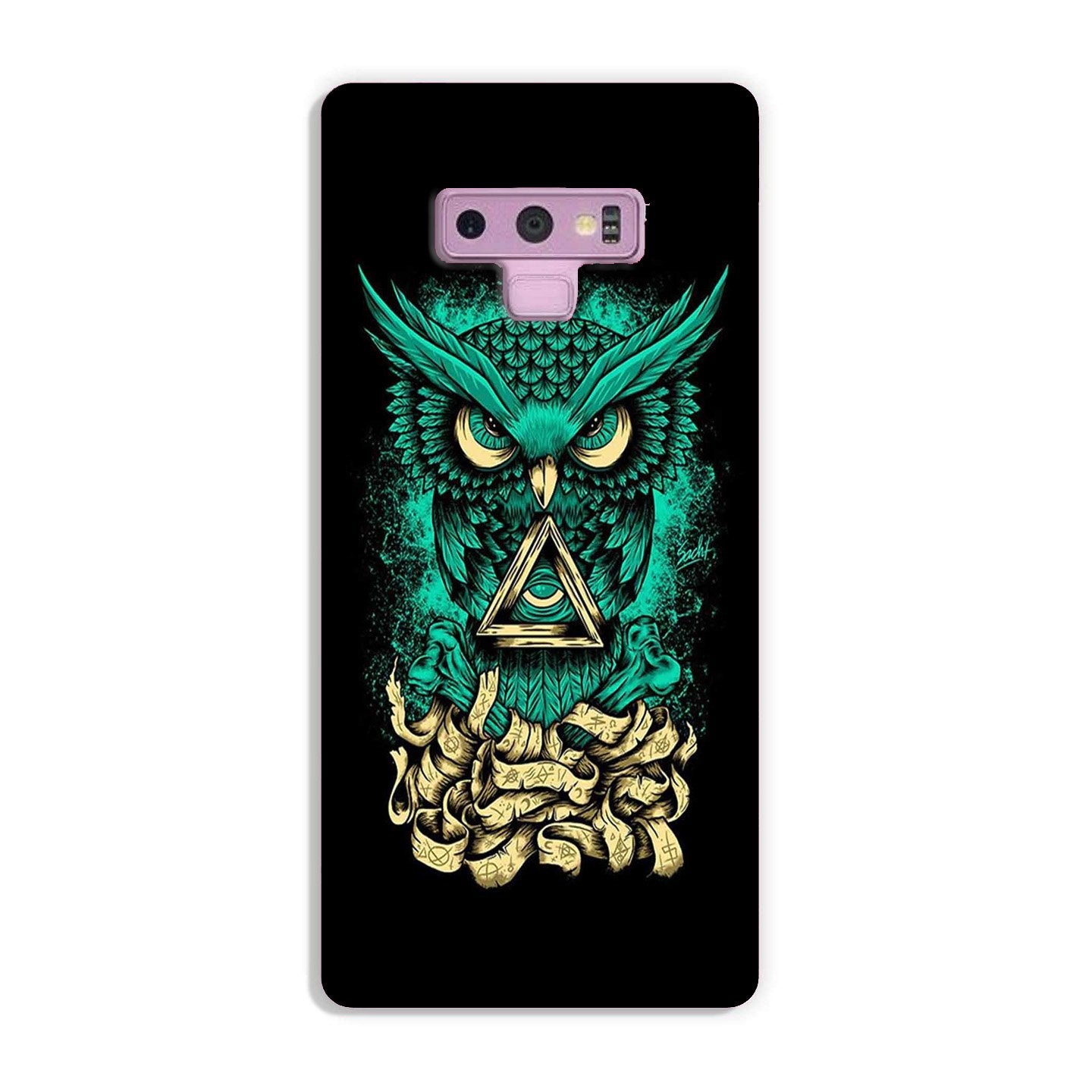 Owl Mobile Back Case for Galaxy Note 9(Design - 358)
