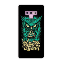 Owl Mobile Back Case for Galaxy Note 9  (Design - 358)