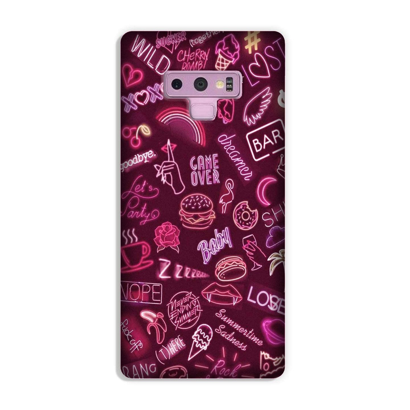 Party Theme Mobile Back Case for Galaxy Note 9 (Design - 392) Party Theme Mobile Back Case for Galaxy Note 9 (Design - 392)