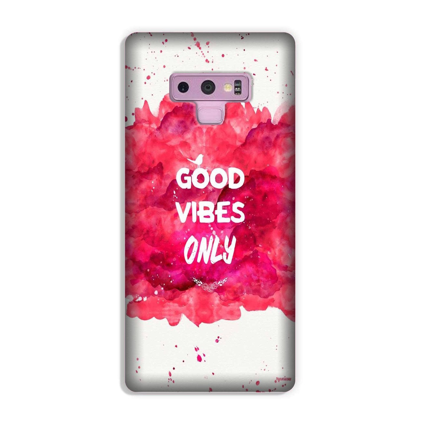 Good Vibes Only Mobile Back Case for Galaxy Note 9 (Design - 393) Good Vibes Only Mobile Back Case for Galaxy Note 9 (Design - 393)