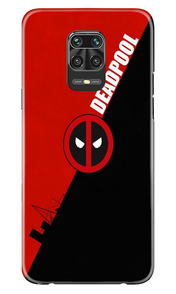 Deadpool Mobile Back Case for Xiaomi Redmi Note 9 Pro (Design - 248) Deadpool Case for Xiaomi Redmi Note 9 Pro (Design No. 248)