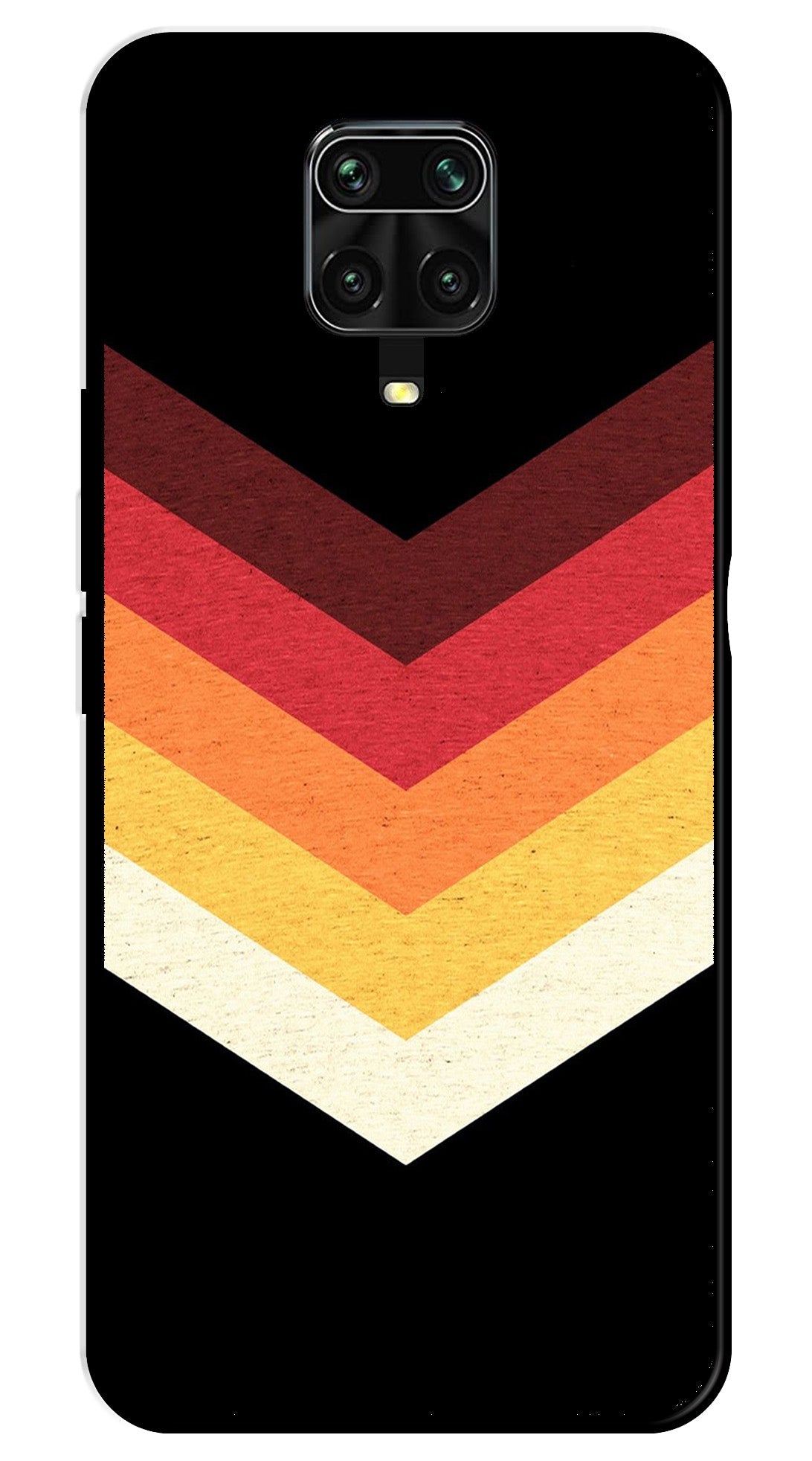 MultiColor Arrow Metal Mobile Case for Redmi Note 9s MultiColor Arrow Metal Mobile Case for Redmi Note 9s (Design No -04)