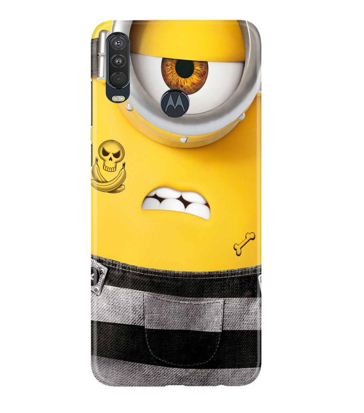 Minion Mobile Back Case for Moto One Action (Design - 324) Minion Mobile Back Case for Moto One Action (Design - 324)