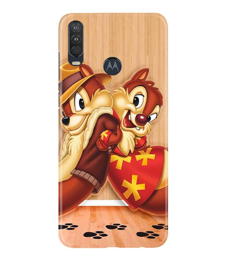 Chip n Dale Mobile Back Case for Moto One Action (Design - 335) Chip n Dale Mobile Back Case for Moto One Action (Design - 335)