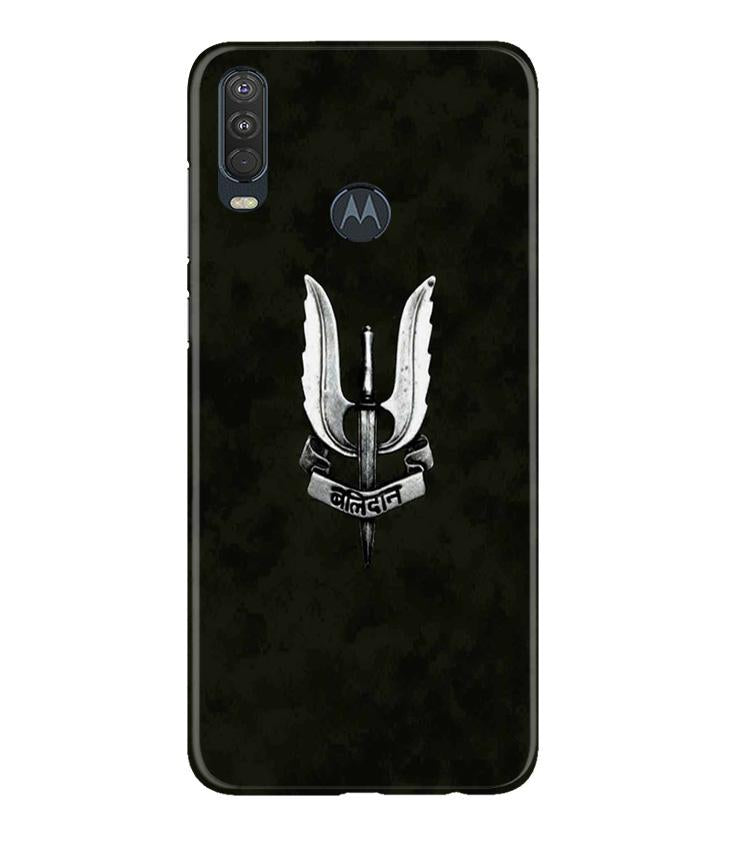Balidaan Mobile Back Case for Moto One Action (Design - 355) Balidaan Mobile Back Case for Moto One Action (Design - 355)