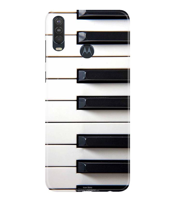 Piano Mobile Back Case for Moto One Action (Design - 387) Piano Mobile Back Case for Moto One Action (Design - 387)