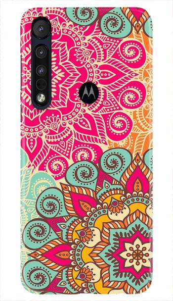 Rangoli art Mobile Back Case for Moto One Macro (Design - 6) Rangoli art Case for Moto One Macro