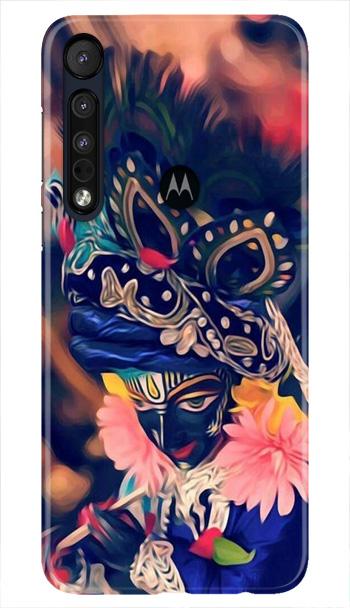 Lord Krishna Mobile Back Case for Moto One Macro (Design - 16) Lord Krishna Case for Moto One Macro