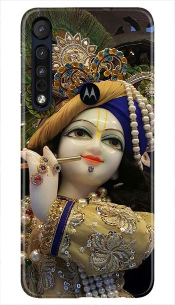 Lord Krishna3 Mobile Back Case for Moto One Macro (Design - 18) Lord Krishna3 Case for Moto One Macro