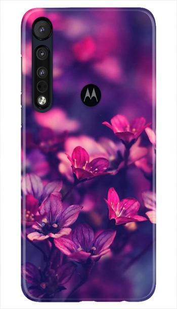 flowers Mobile Back Case for Moto One Macro (Design - 25) flowers Case for Moto One Macro