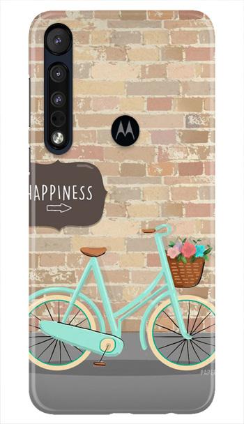 Happiness Mobile Back Case for Moto One Macro (Design - 53) Happiness Case for Moto One Macro