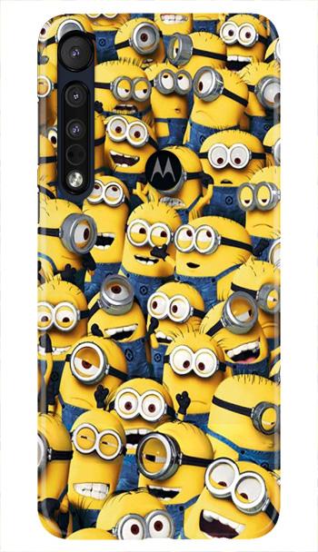 Minions Mobile Back Case for Moto One Macro (Design - 126) Minions Case for Moto One Macro (Design - 126)