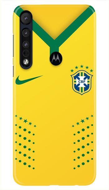 Brazil Mobile Back Case for Moto One Macro (Design - 176) Brazil Case for Moto One Macro (Design - 176)