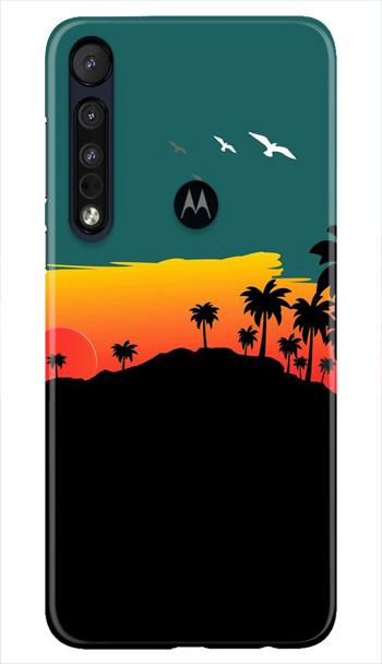 Sky Trees Mobile Back Case for Moto One Macro (Design - 191) Sky Trees Case for Moto One Macro (Design - 191)