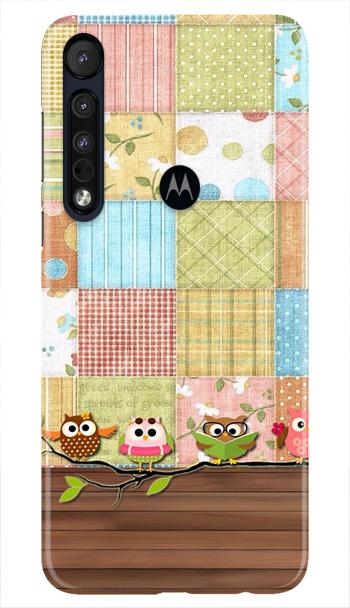 Owls Mobile Back Case for Moto One Macro (Design - 202) Owls Case for Moto One Macro (Design - 202)