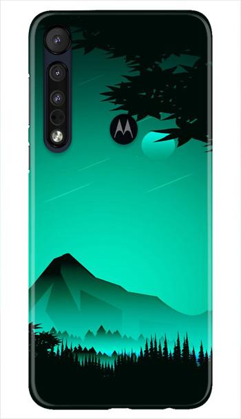 Moon Mountain Mobile Back Case for Moto One Macro (Design - 204) Moon Mountain Case for Moto One Macro (Design - 204)