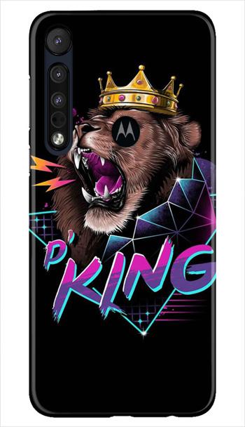 Lion King Mobile Back Case for Moto One Macro (Design - 219) Lion King Case for Moto One Macro (Design No. 219)